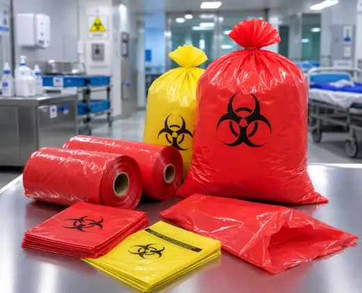 Bolsas para residuos hospitalarios