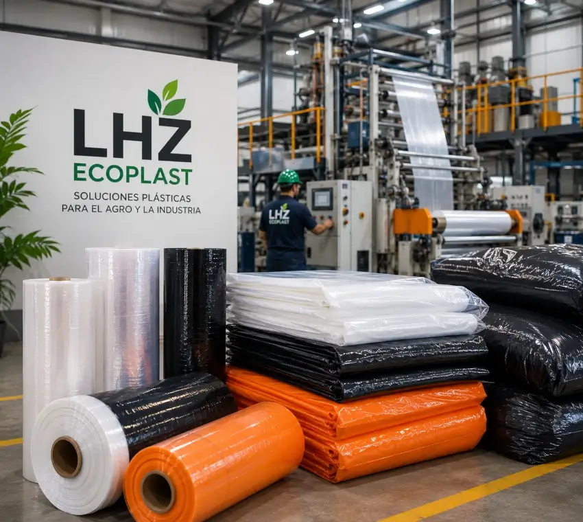 Soluciones plásticas desarrolladas por LHZ Ecoplast para el agro y la industria