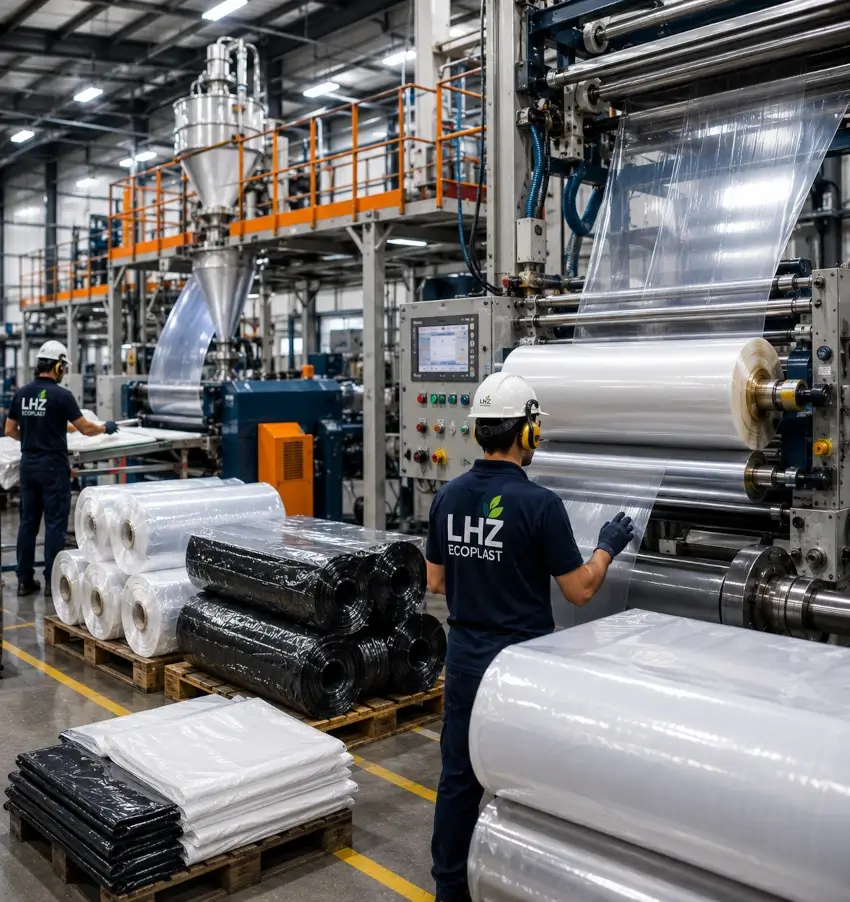 Procesos y soluciones plásticas industriales de LHZ Ecoplast